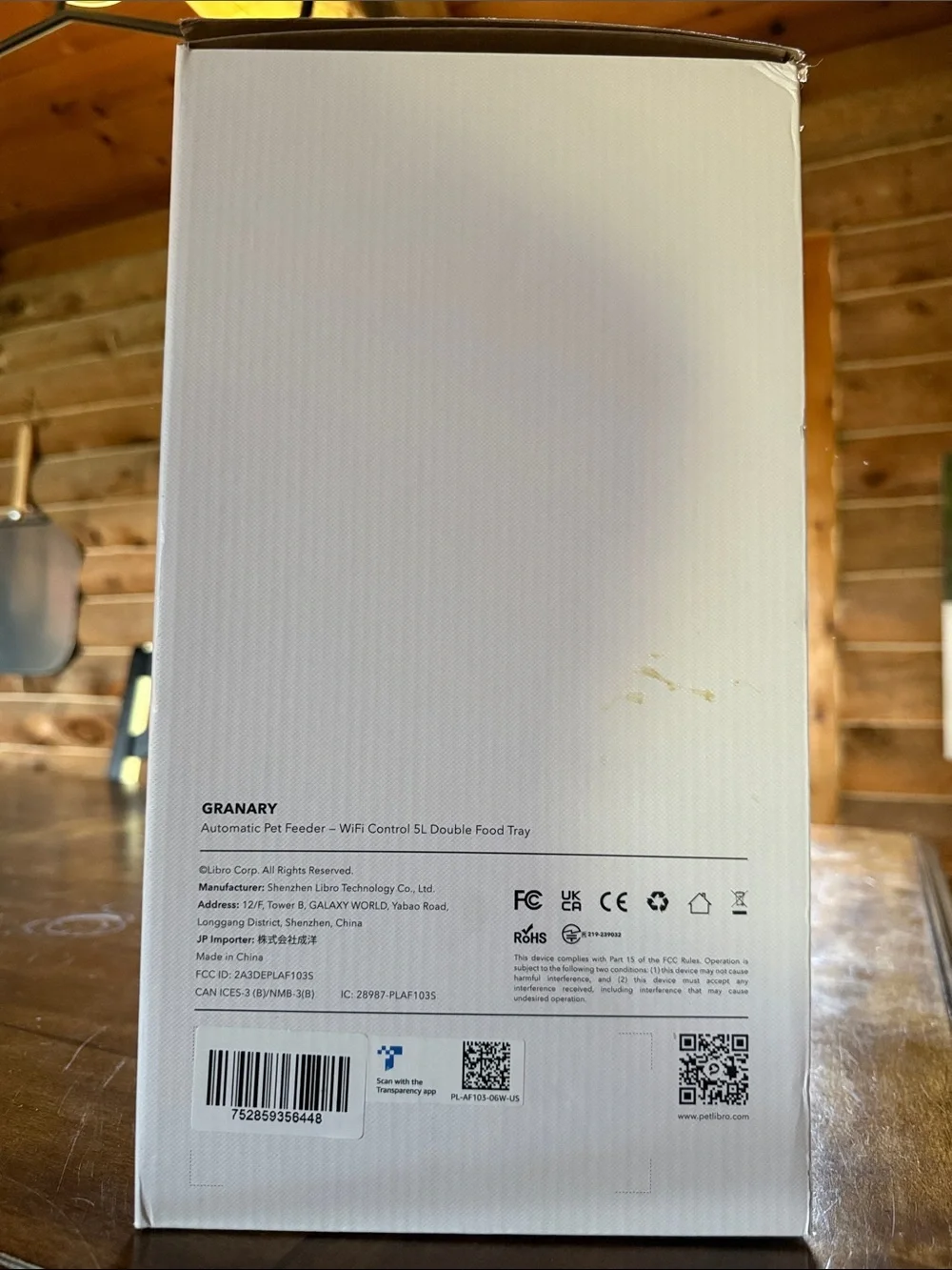 PETLIBRO Granary Automatic Pet Feeder - White